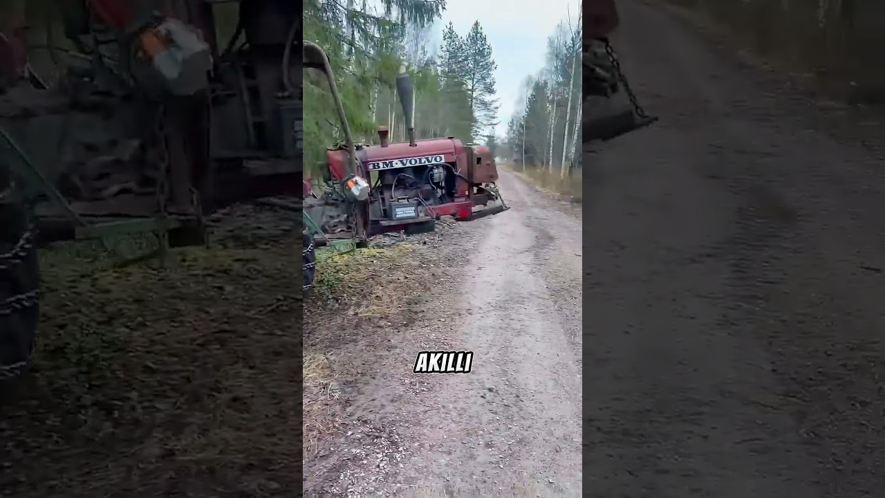 Ön Tekerleksiz Traktör Nasıl Dönebiliyor?😱