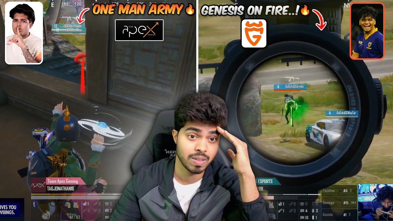 JONATHAN ONE MAN ARMY 🔥 | GENESIS ON FIRE! | BGMS League Week 3 Day 2