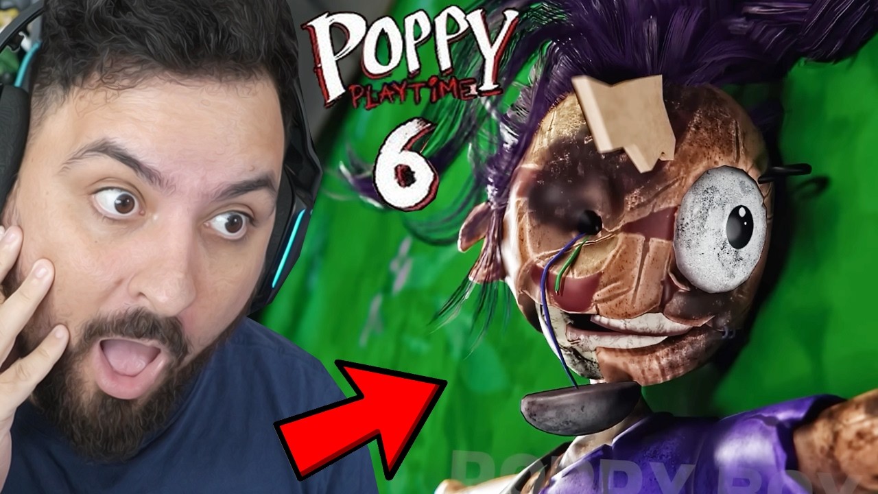 ENCONTREI um SEGREDO OCULTO da LILY LOVEBRAIDS VIVA em POPPY PLAYTIME 6?! - PROTÓTIPO SALVA ELA!!