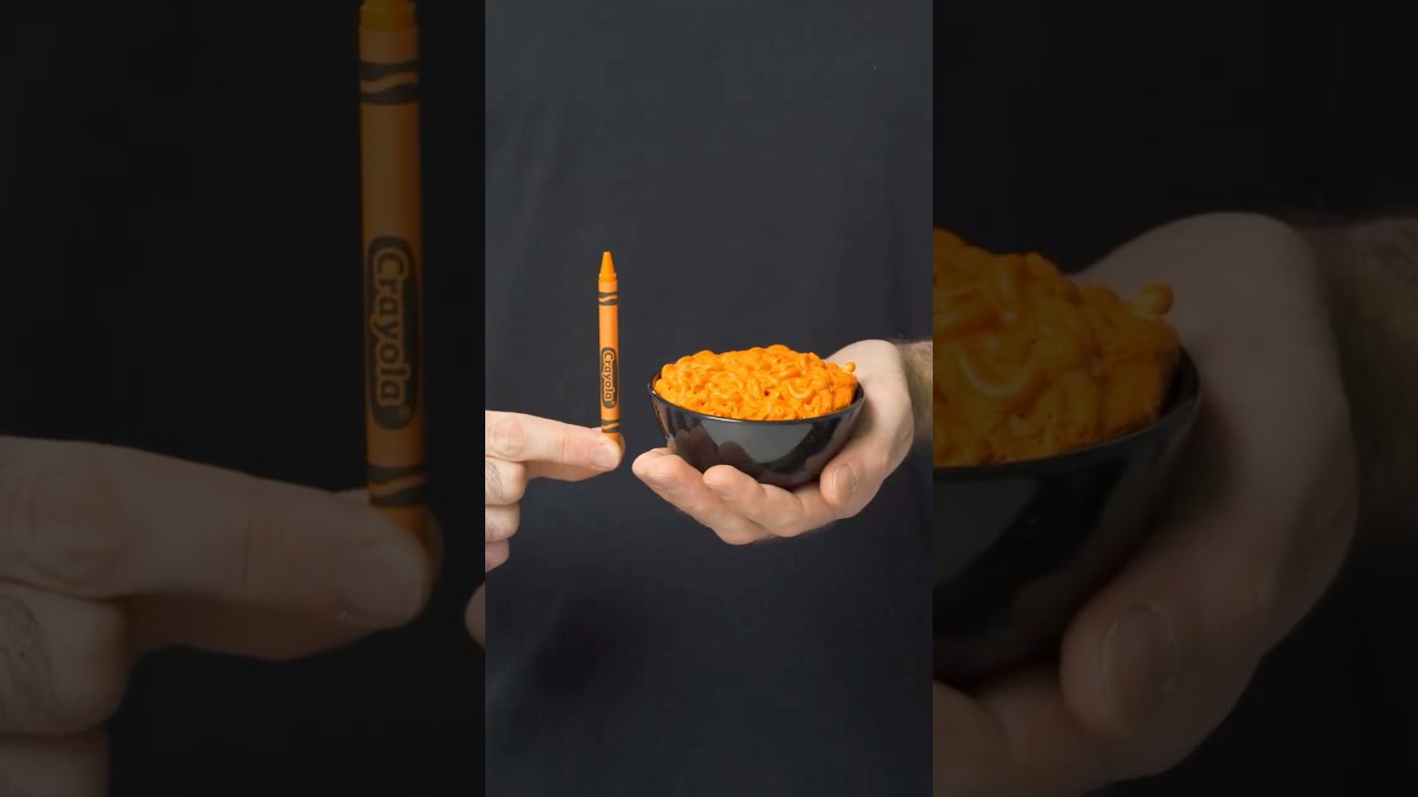 I Made Mac & Cheese out of Crayons