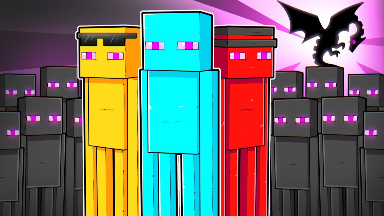 Vida de Enderman no Minecraft