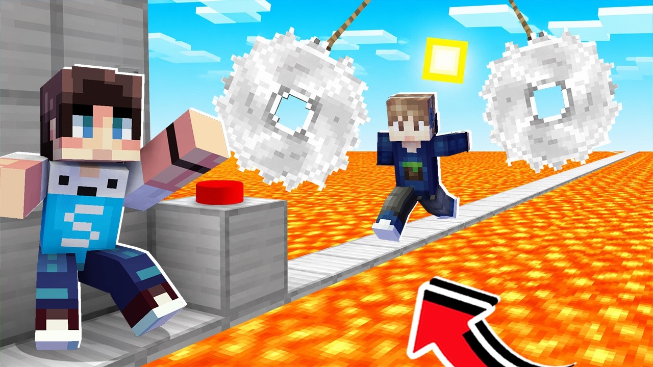 AKU ISENGIN ODO SAMPE EMOSI DENGAN JEBAKAN NGAKAK DI MINECRAFT!!!