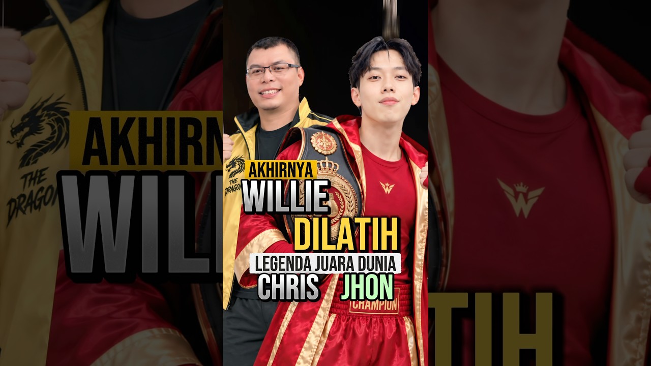 Willie salim dilatih sang legenda juara dunia.