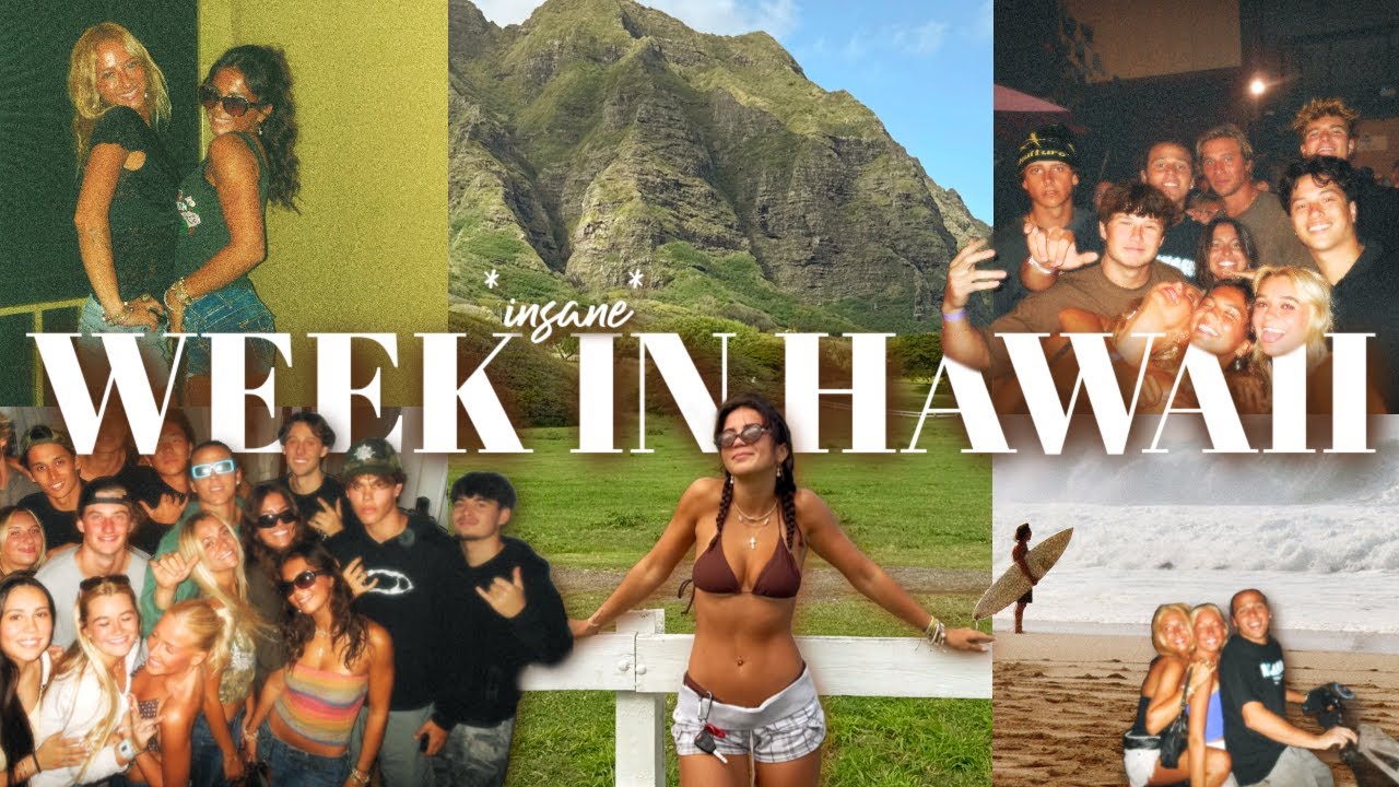 AN INSANELY CHAOTIC WEEK IN HAWAII || Kathy visits, bonfire, nights out, etc!! - Published by It's me Ali