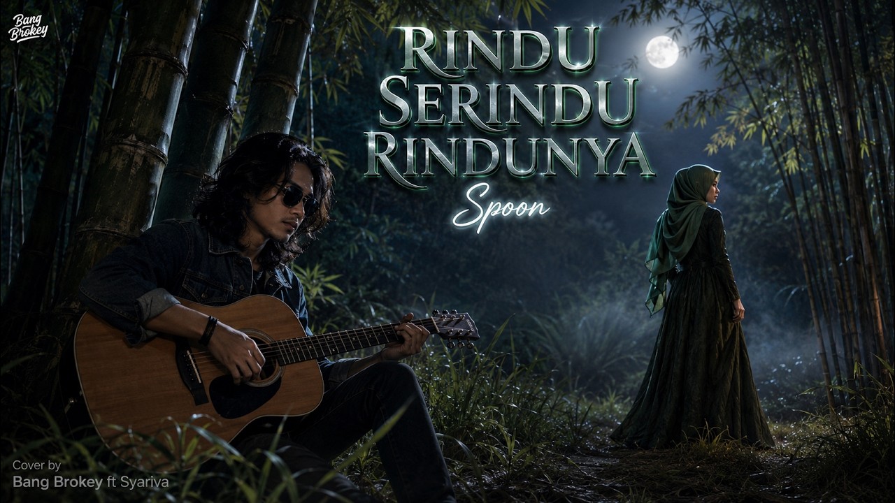 AUTO BIKIN NANGIS! 🥀 Rindu Serindu Rindunya - Spoon | Cover Bang Brokey ft Syariva