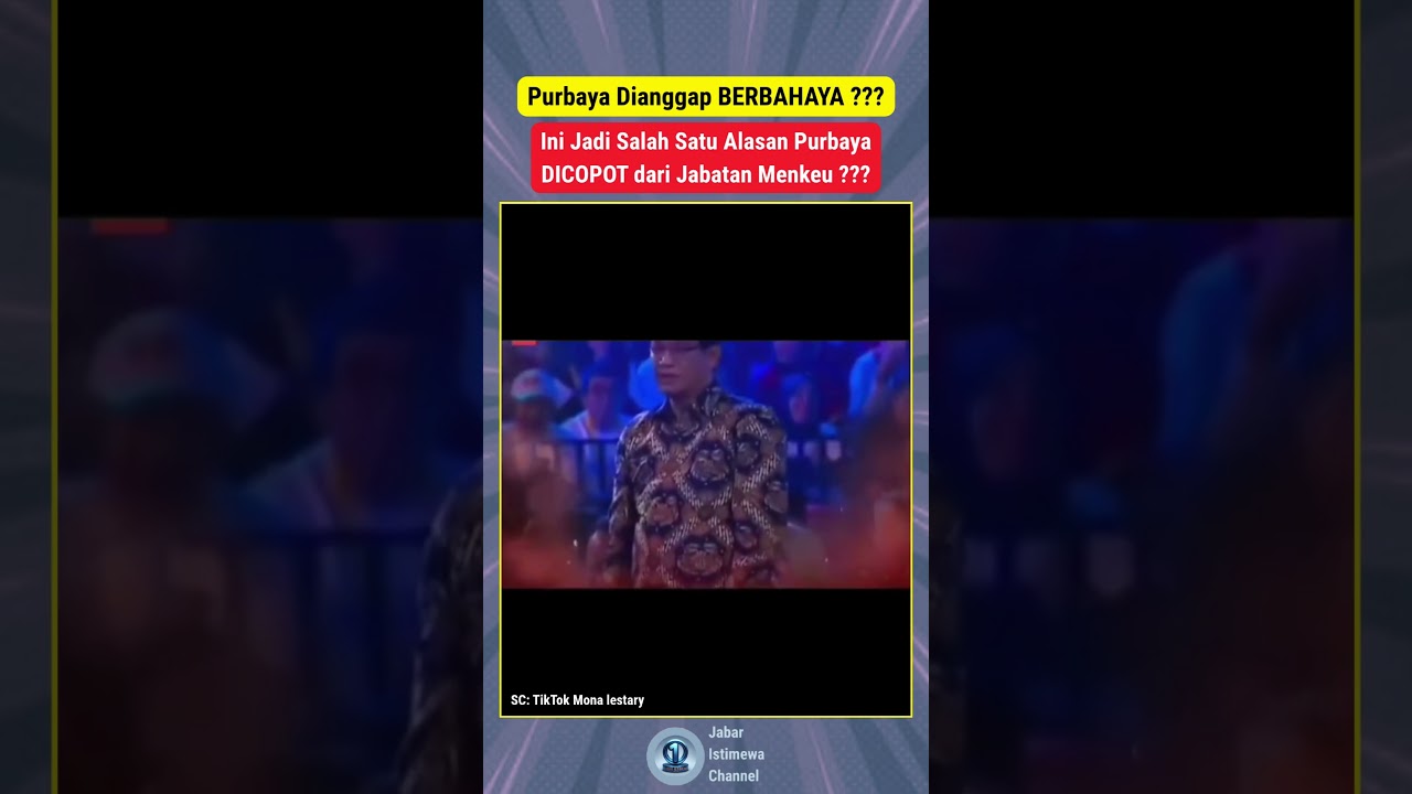 Apakah Ini Salah Satu Alasan Pencopotan Purbaya? #news #beritaterkini