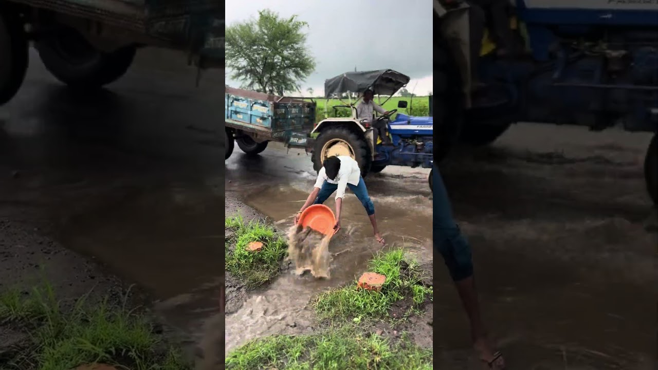 Power off India team work  #helping #help #Road #cleaning