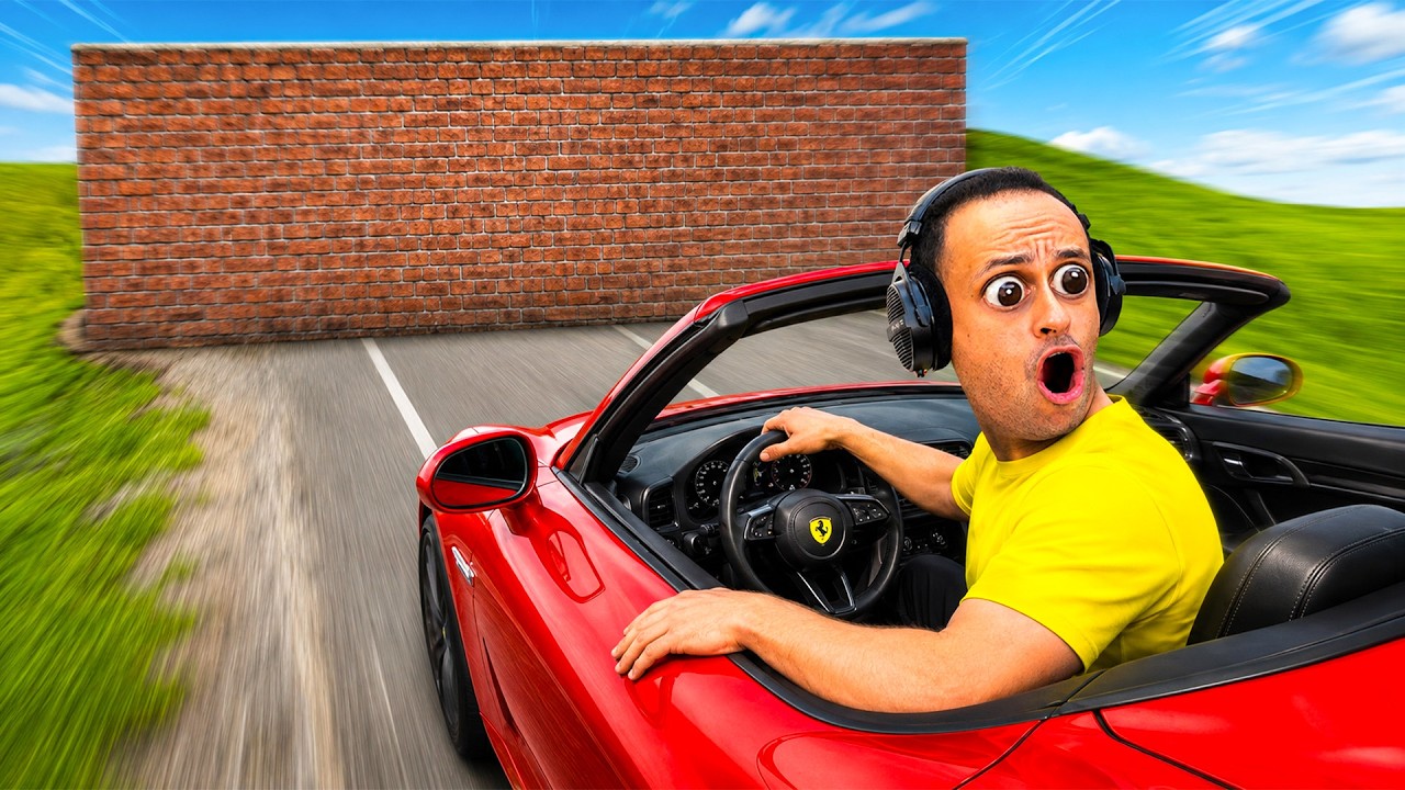 حوادث السيارات : اسرع سيارة في العالم ضد الحائط | BeamNG.drive !! 😱🧱