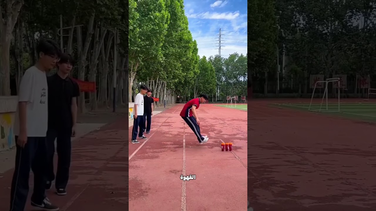 ما فضلش غير علبة واحدة… فقفز قفزة مستحيلة عشان يكسبها! 😱☕