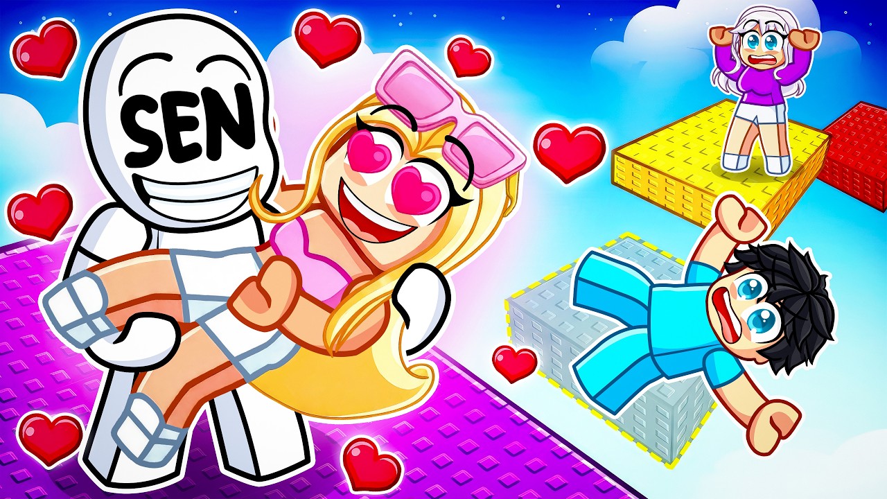 SEN Kızlara Sarılarak TROLL TOWER Tırmandın! - Roblox