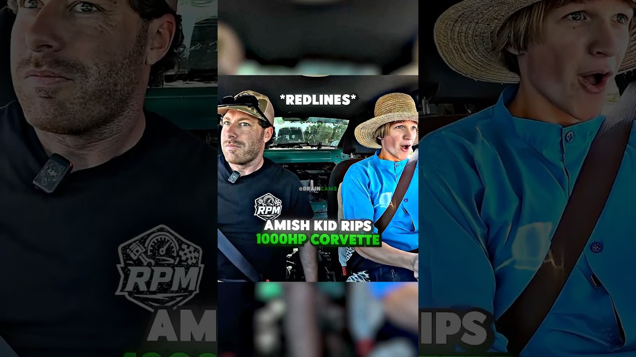 Amish Kid Rips 1000Hp Corvette 🧑‍🌾 @DoctrParker