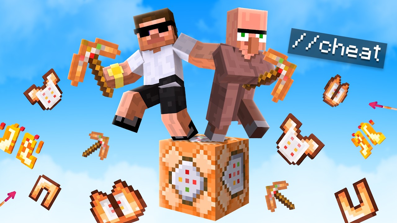 Minecraft but there's Only One Command Block...