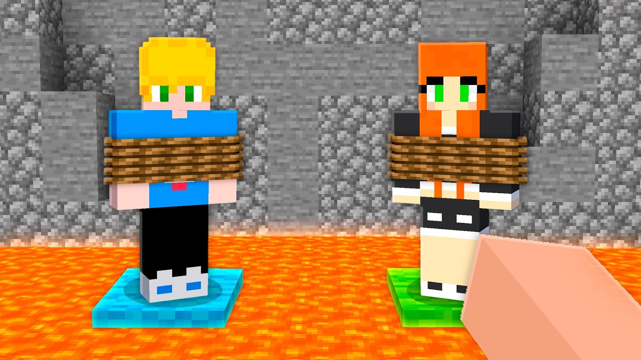 Qual Amigo você Salvaria no Minecraft?!