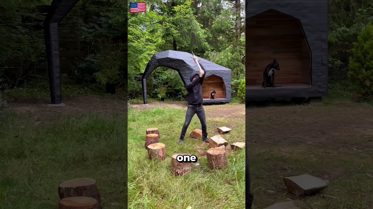 He Makes The Most Unusual Wood Chopping Lumberjack Tools 😳 - Published by ArS