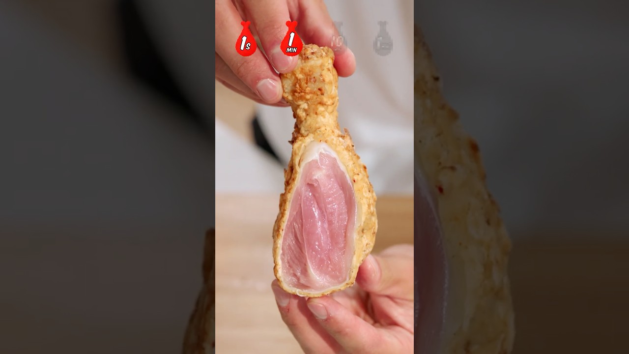 1 Second vs 1 Hour Chicken