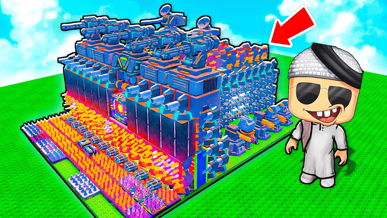 سويت دفاعات من الأسلحة ضد جيش الزومبي ! 😱