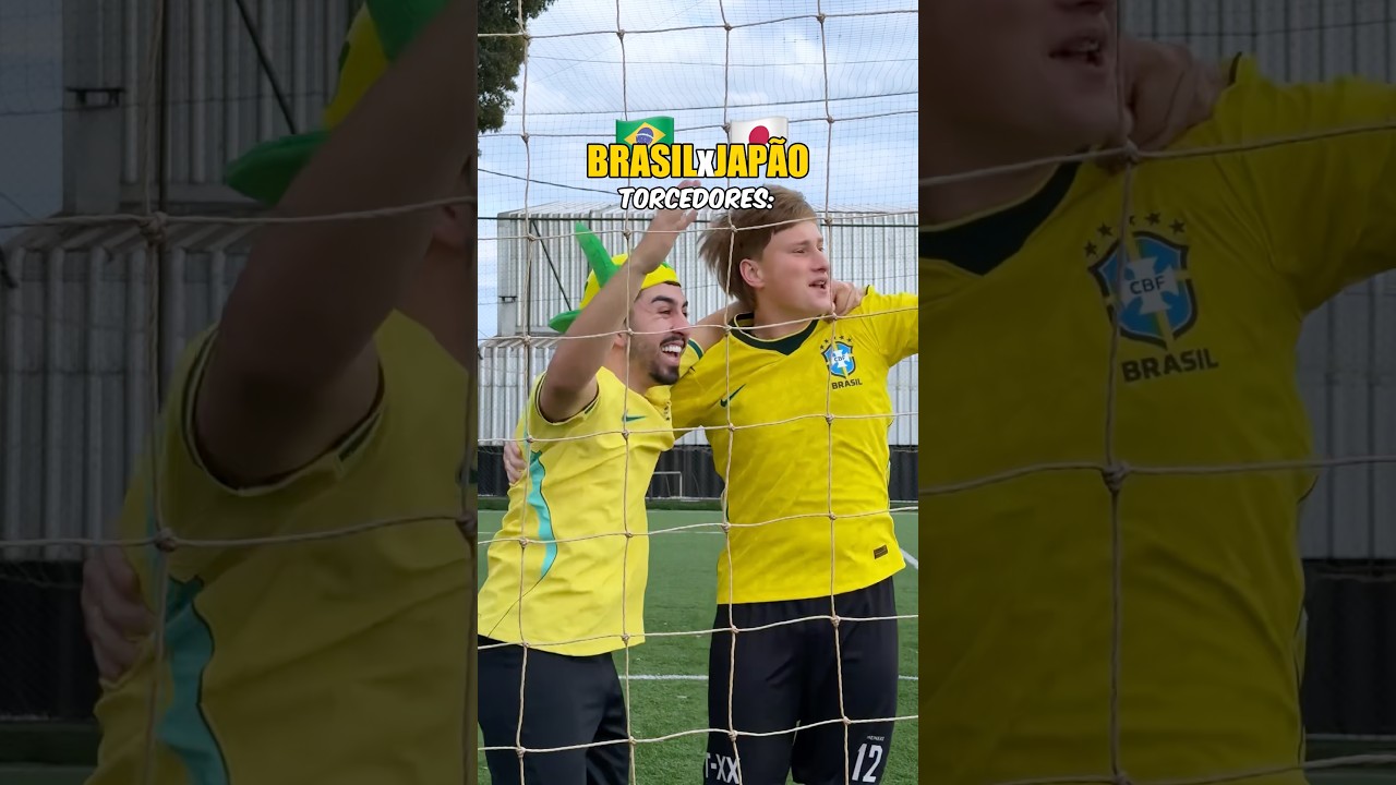 BRASILEIROS EM BRASIL x JAPÃO 🇧🇷