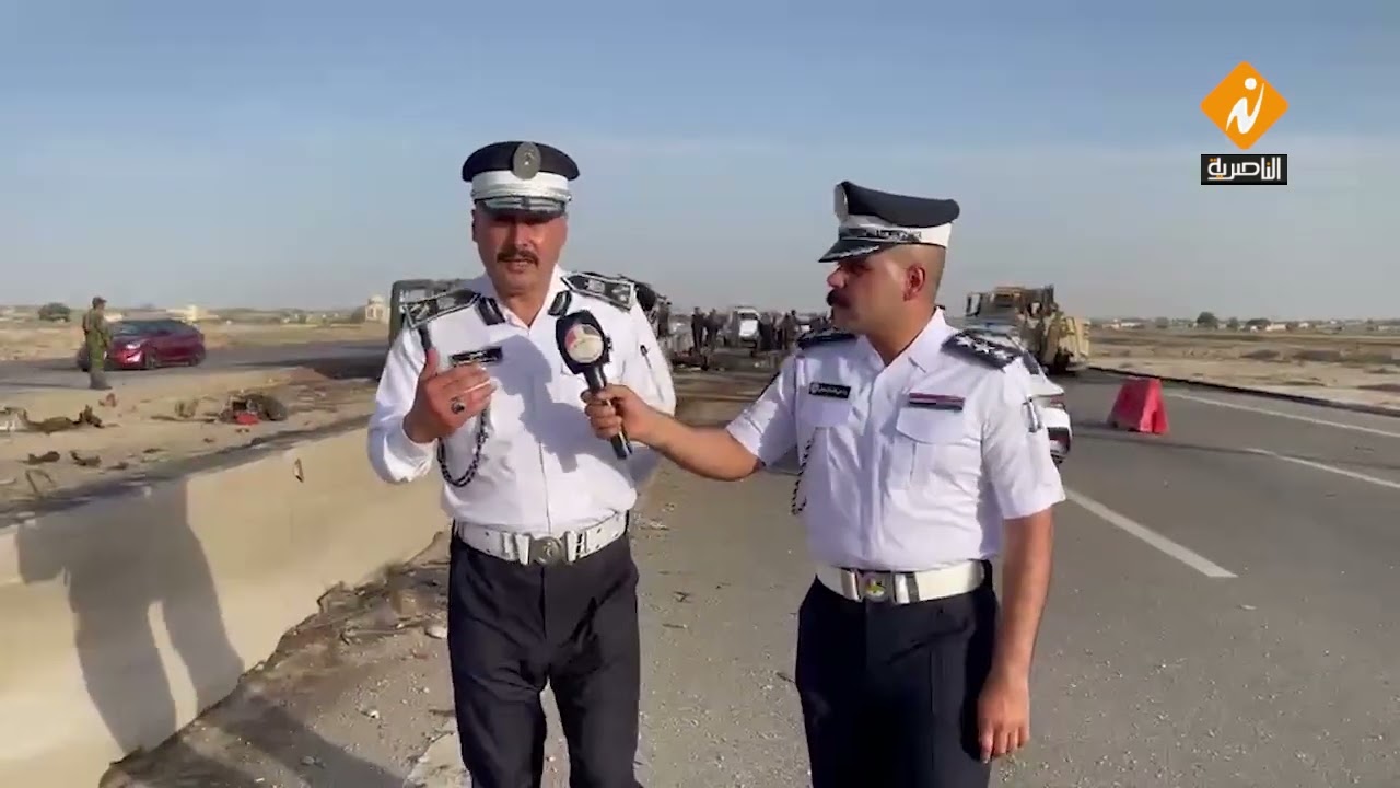 مدير مرور ذي قار العميد زياد الحصونة يكشف تفاصيل الحادث المروع الذي أودى بحياة أكثر من 35 شخصاً