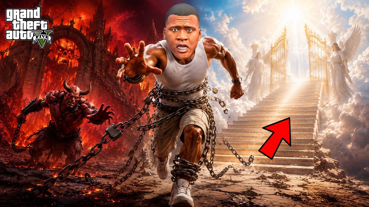 Franklin Escaped From Hell With Dangerous Monsters ( Part-2 )  in GTA 5 ! in Telugu