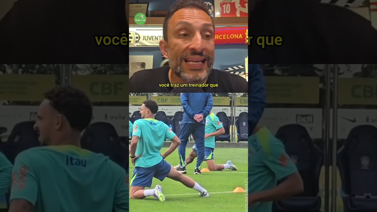 O que acham do trabalho de Ancelotti?🤔 Inscreva-se ⚽️ #futebol #selecaobrasileira #neymar