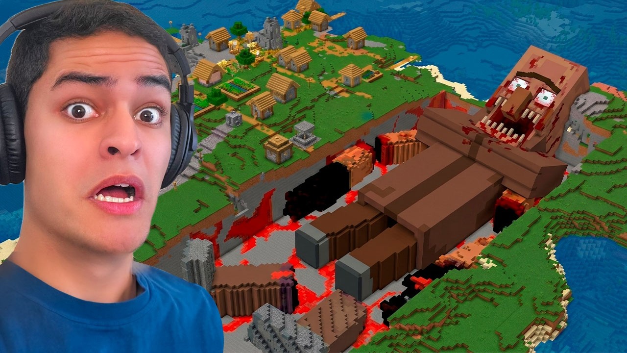 O que aconteceu com o VILLAGER no Minecraft?