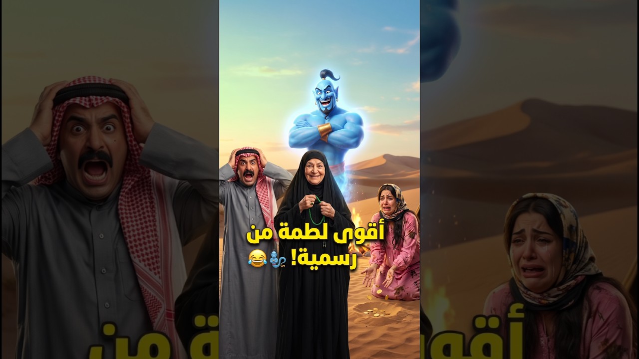 طلعلهم جني المصباح.. فوزية طلبت ذهب وشعلان قصر ورسمية صدمة #كوميديا_عراقية #اكسبلور #تحشيش_عراقي