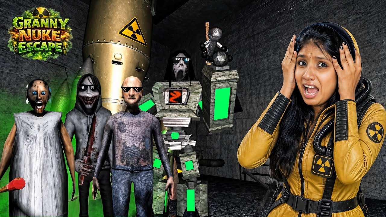 GRANNY NEW UPDATE 🔥 | NEW NUKE ENDING + Enemies & Hidden Places!