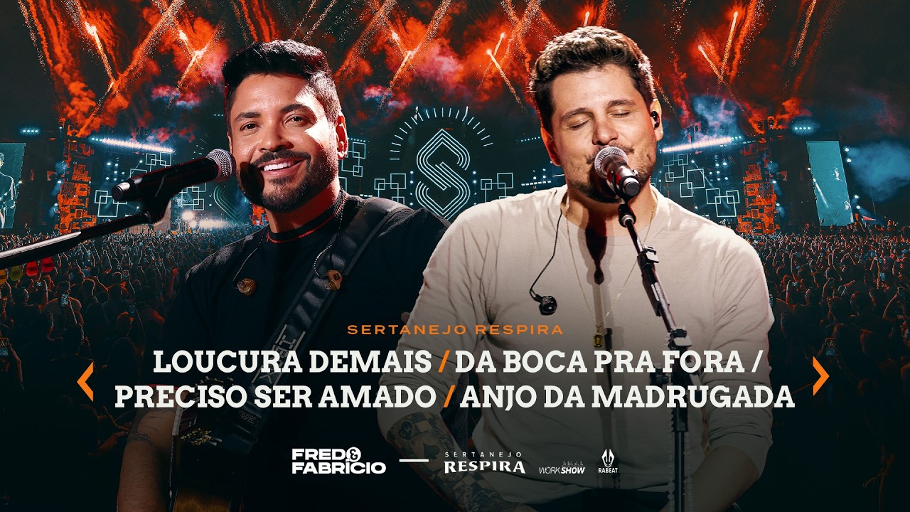 Fred & Fabrício - LOUCURA DEMAIS/DA BOCA PRA FORA/PRECISO SER AMADO/ANJO DA MADRUGADA