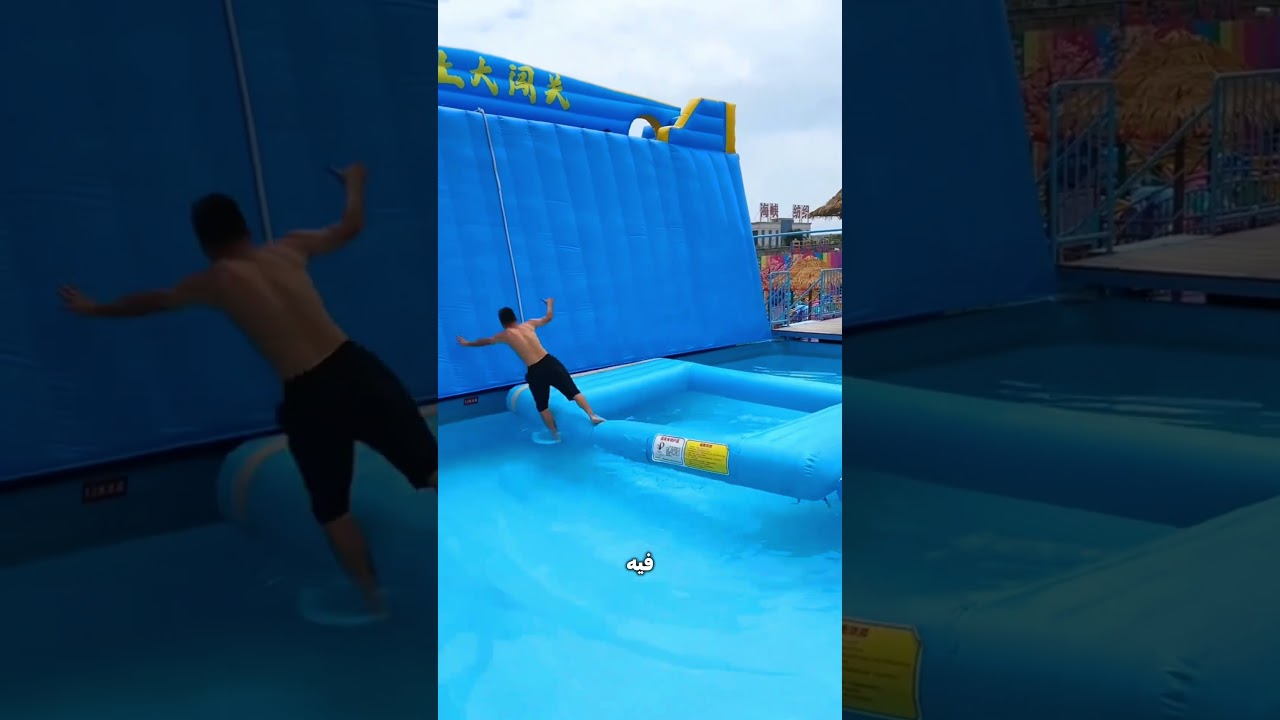 الأب دا دخل التحدي عشان يكسب الجايزة! 😳