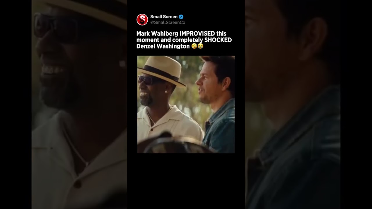 Mark Wahlberg BROKE Denzel With This Improvised Line! 🤣😭