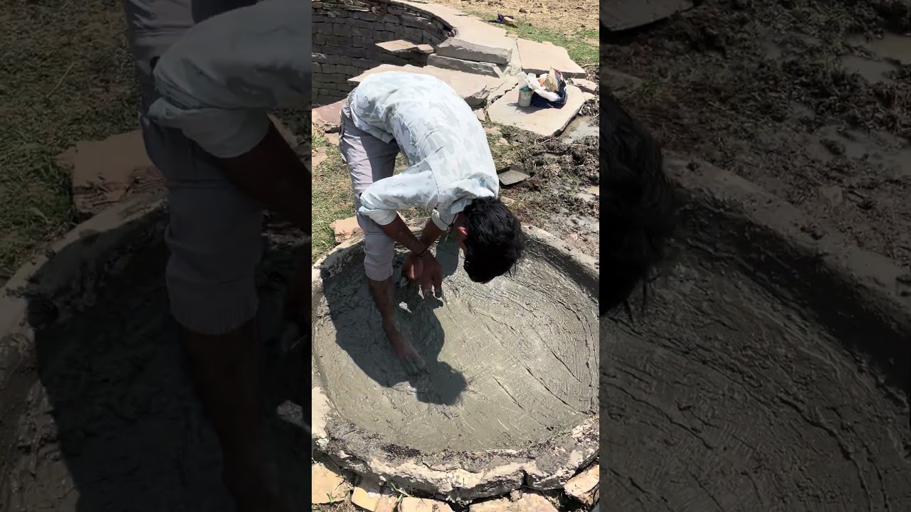 The tank was cleaned for the animals so that they could get pure water. #help