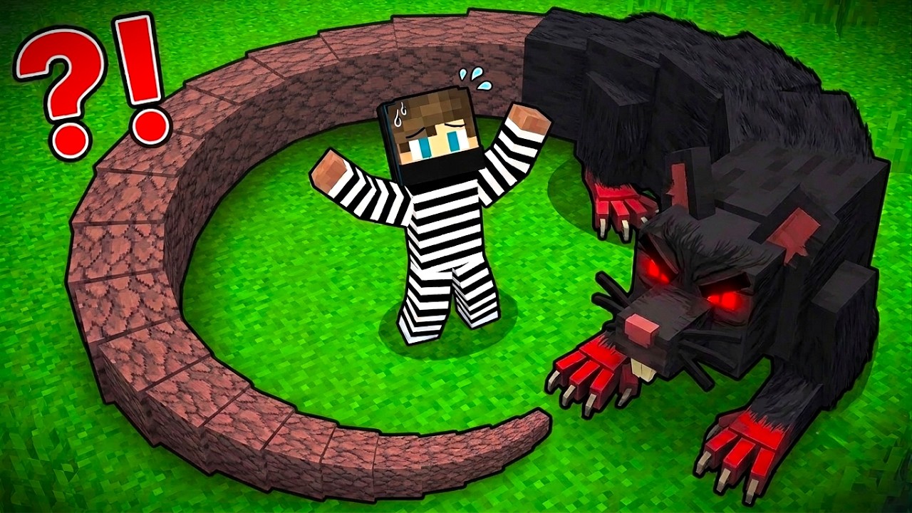 ماين كرافت لايف ستيل الحرامية #73 : واجهت اخطر وحش بالسيرفر !!؟ 😱