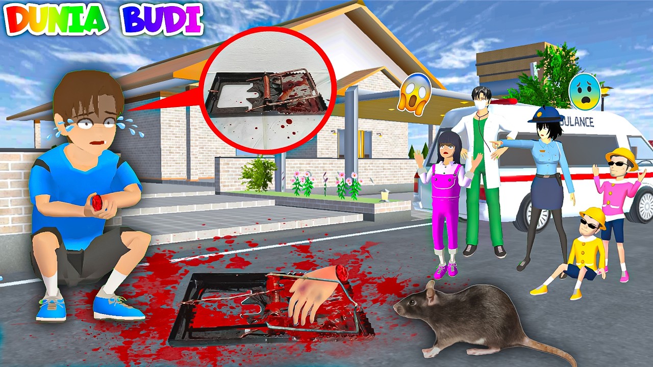 Hah!!😱 Tangan Yuta Buntung Kejepit JEBAKAN TIKUS I Mio Nangis Kak Sakura Panggil Ambulan🚑