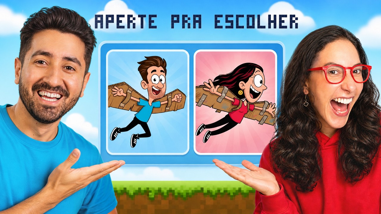 Fiz MEUS PRÓPRIOS JOGOS em 10 MINUTOS (e vamos testar de verdade)