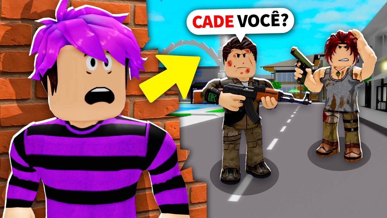 EU INVADI UM SERVIDOR só DE LADRÕES.. (Brookhaven)