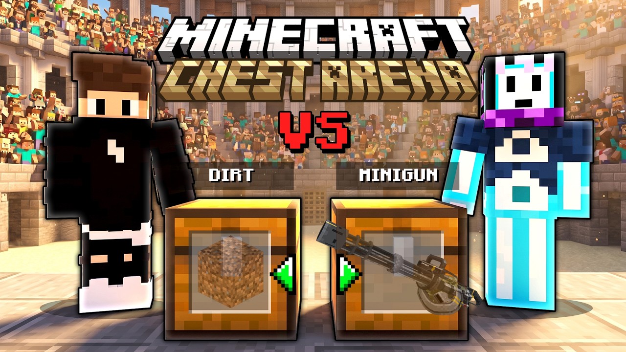 Minecraft CHEST ARENA vs BEACONCREAM