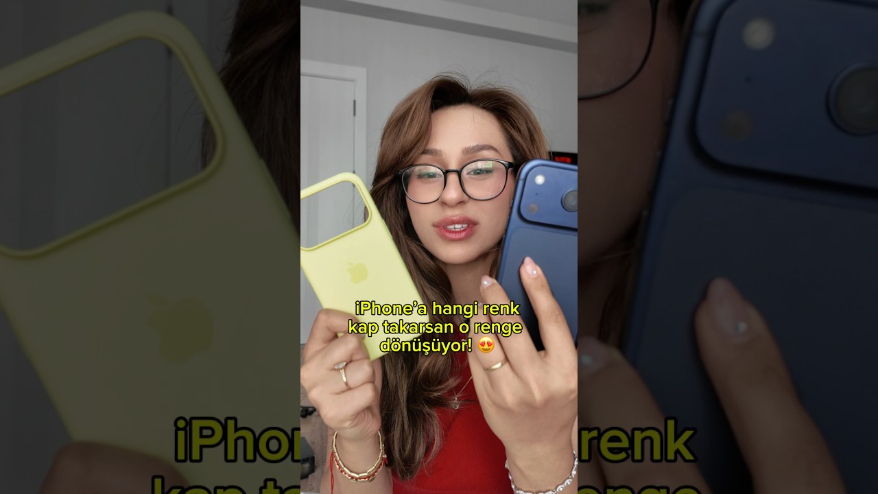 iphonelar taktığınız kılıfın rengine dönüşüyor!