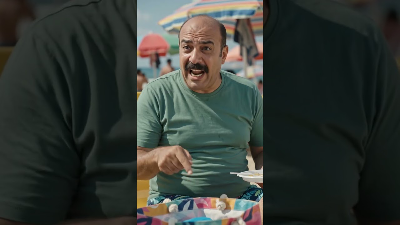 لما العيلة المصرية تروح المصيف.. كوميديا بلا حدود!