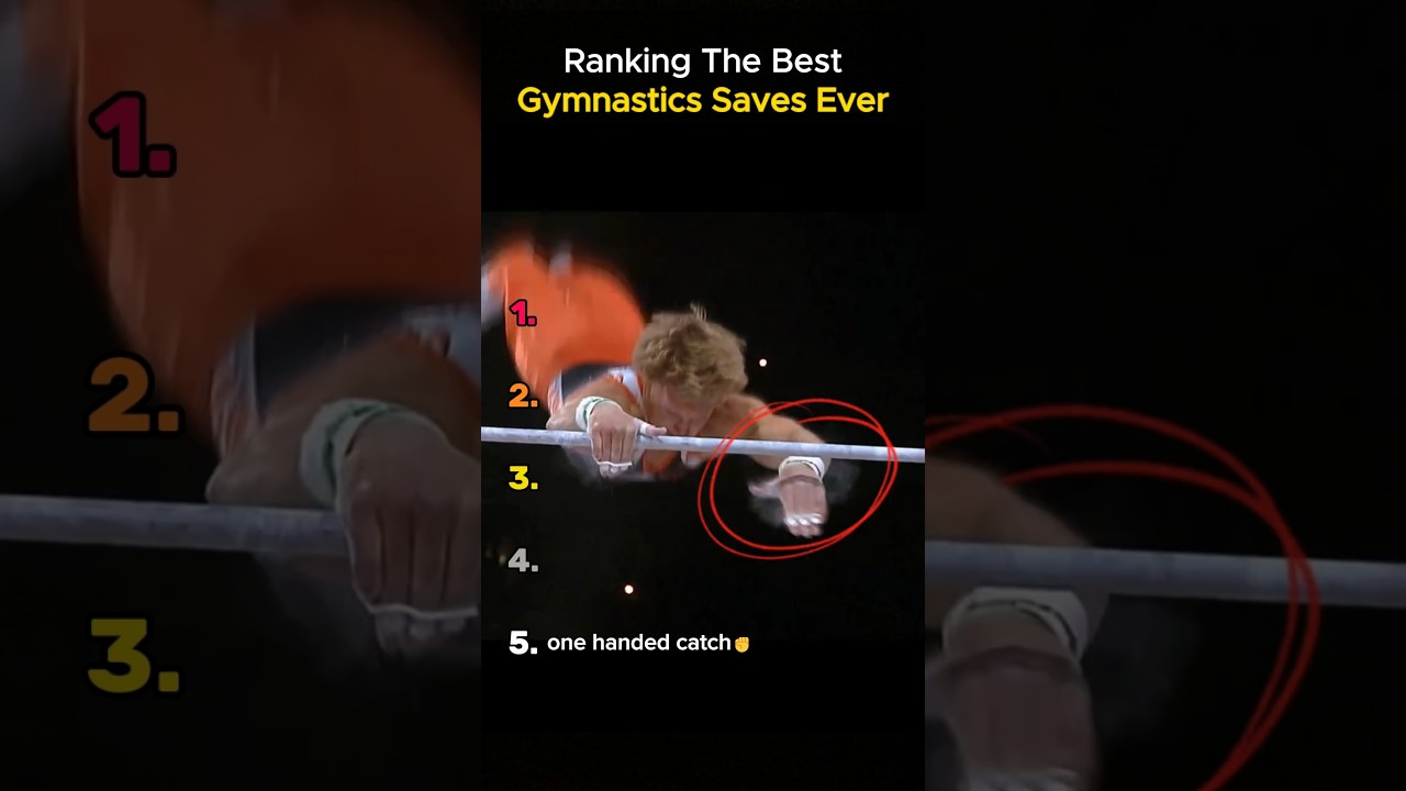Ranking the Best Gymnastics Saves Ever 🤸🔥