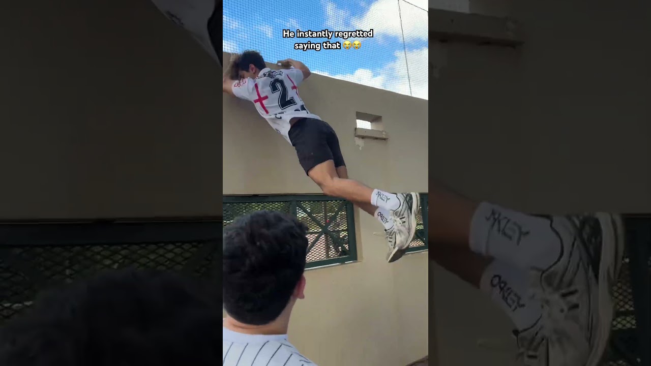 He instantly regretted saying that 😭 @a.j.befumo