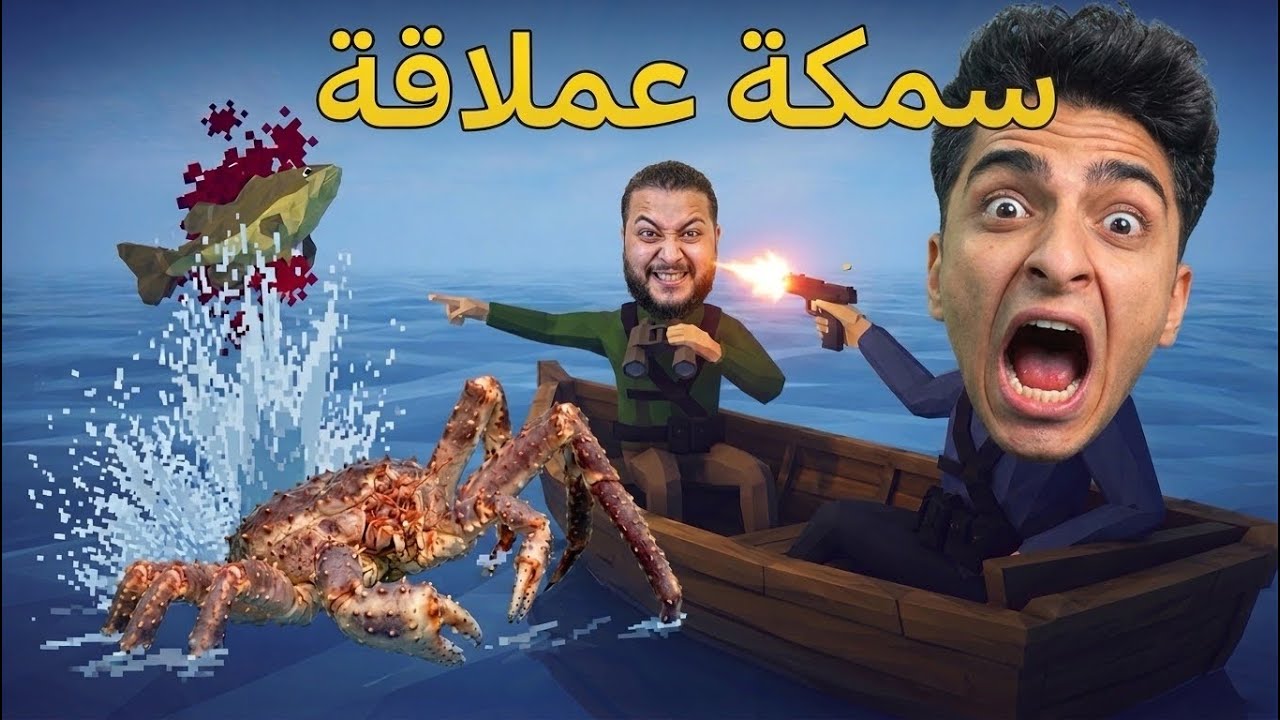 عبده ماندو في محاوله اصتياد اكبر سمكه في العالم مع صديقو سعد الصياد الفاشل😱 | How to Fish