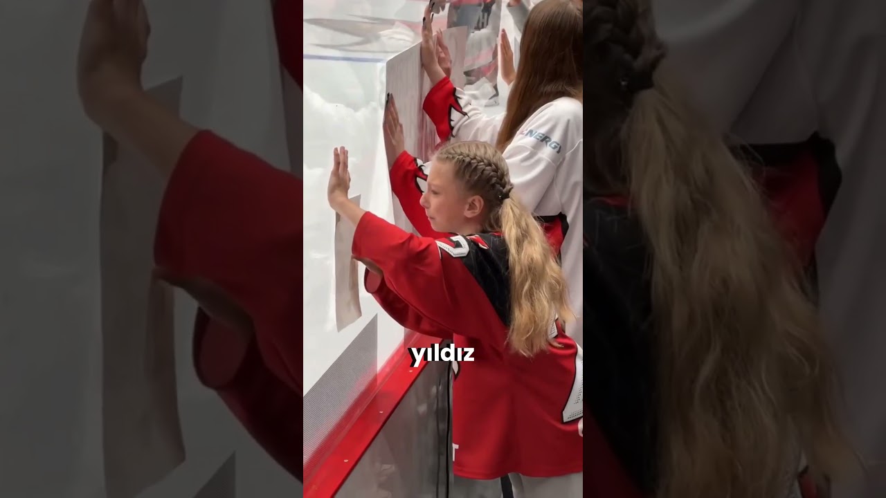 Kadın Diski Çocuktan Kaptı! 😱🏒