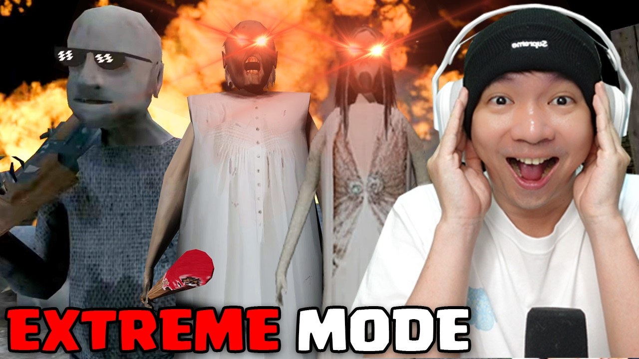1 JAM DI EXTREME MODE Granny 3 (Part 2)