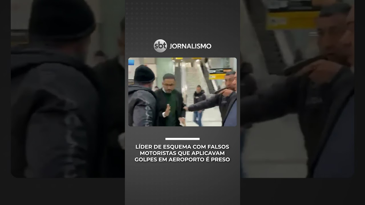 Líder de falsos motoristas é preso em operação no Aeroporto de Guarulhos (SP) | #SeLigaBrasil