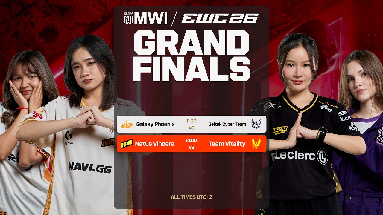 🔴 LIVE | DAY 5 | MLBB MWI at EWC26 3rd Place match + Grand Finals | (ENG)