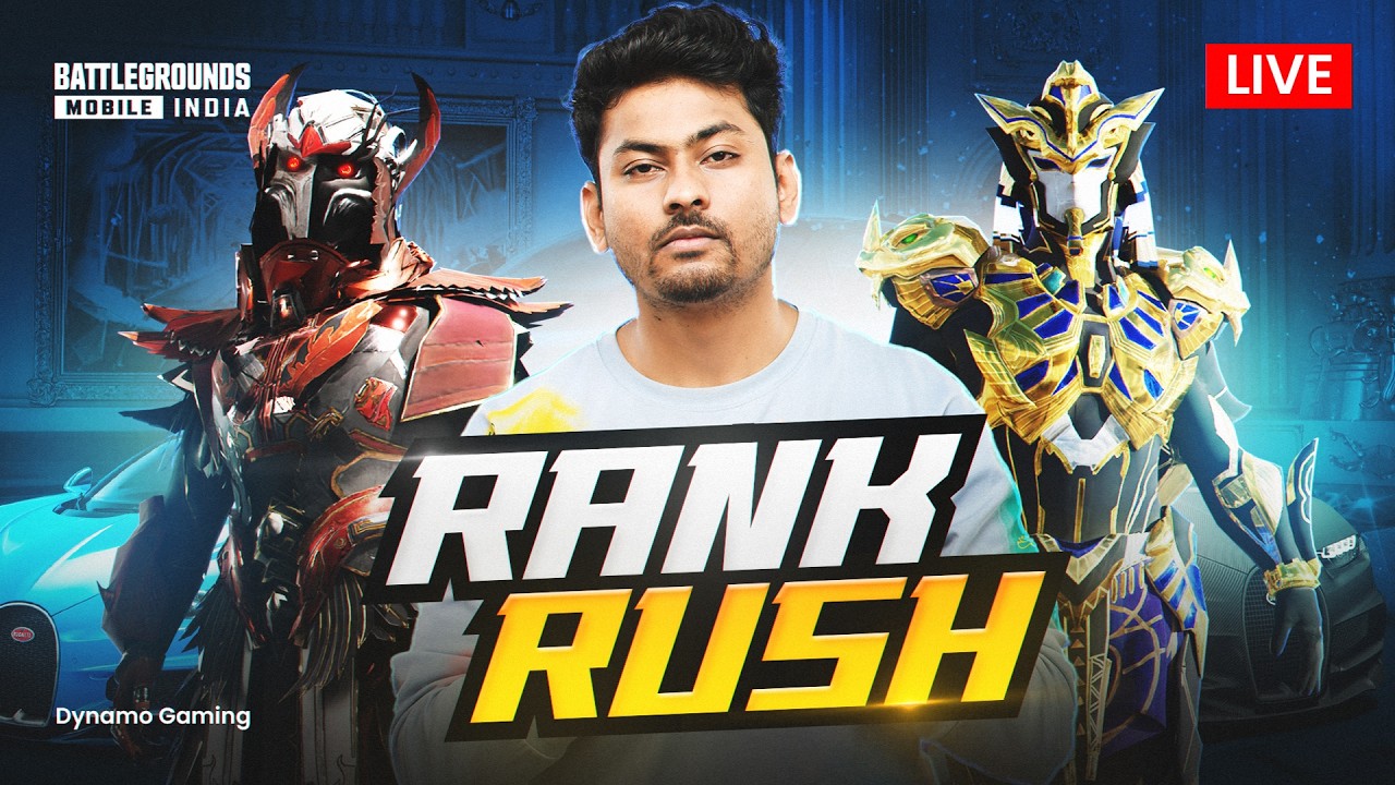 🔴LIVE - NEW PHAROAH UPDATE RANK PUSH #bgmi #shortslive