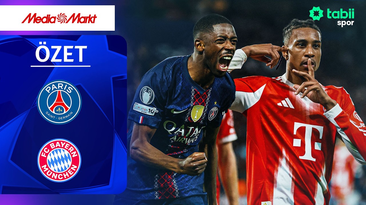 Şampiyonlar Ligi Yarı Final | PSG - Bayern (Özet)