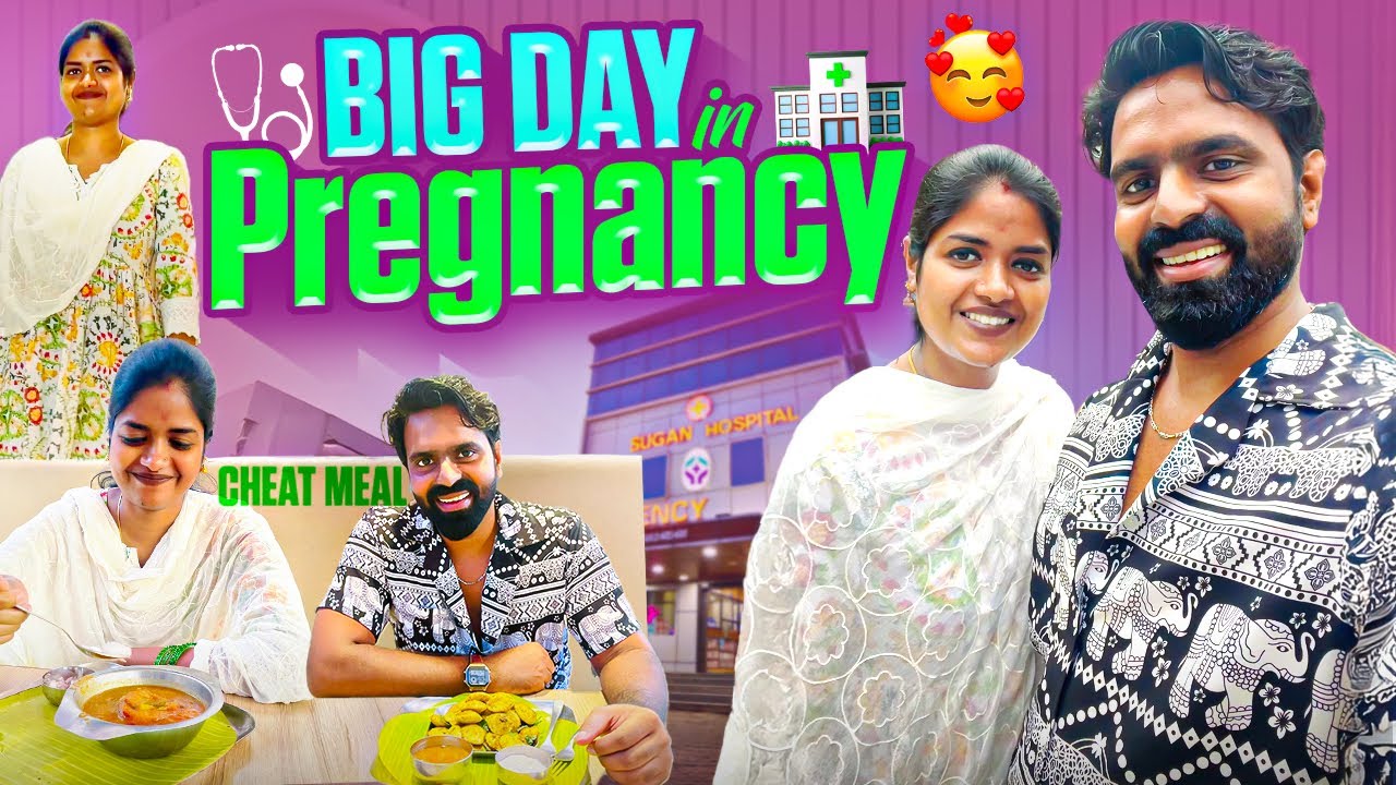Pregnancy Vlog🤰Baby Scan Results + Cheat Meal Treat 🍽️ | Gowti Sowbi