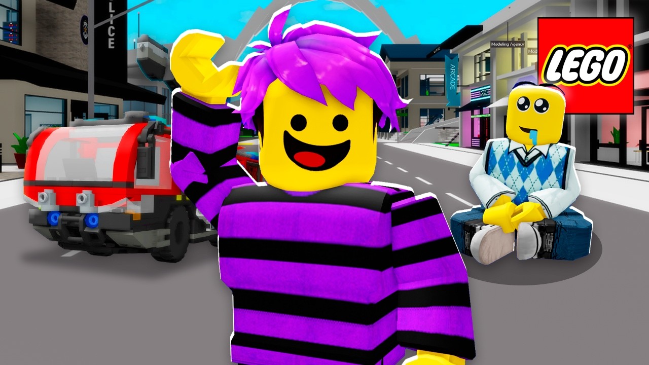 VIVENDO SENDO DO LEGO no BROOKHAVEN