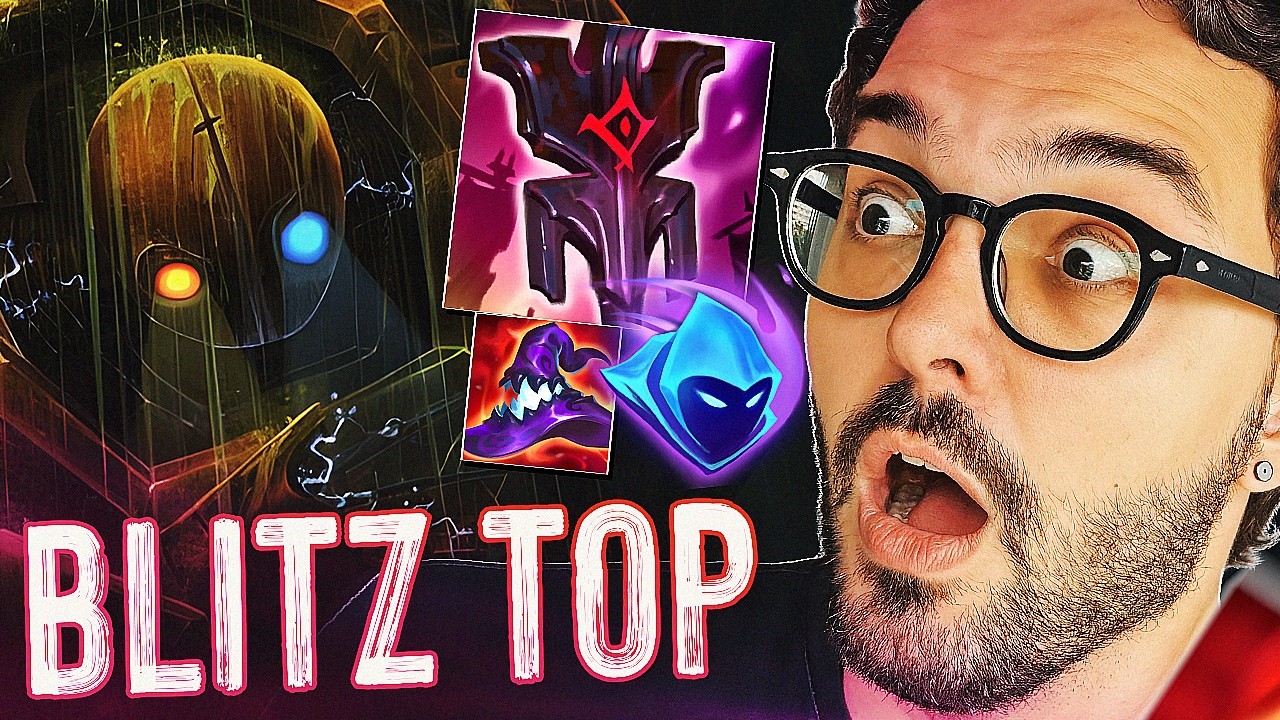 RECEBI R$200 PARA APLICAR O BLITZCRANK NA TOP LANE!